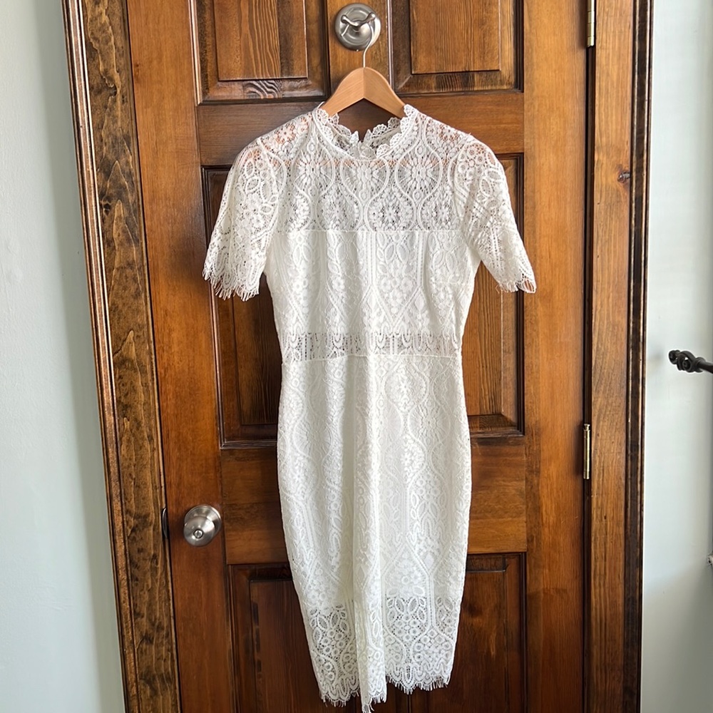 Lulus white dress